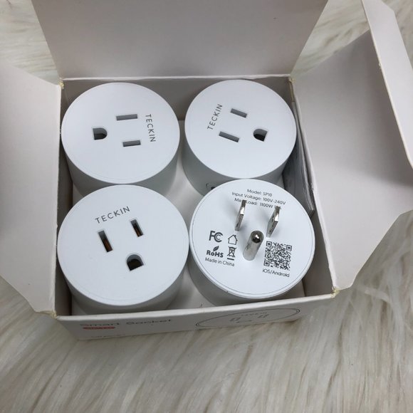 TECKIN SP10-4 Smart Outlet Plugs works with Amazon Google Home Smart Things - Picture 5 of 6